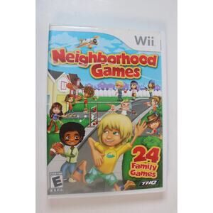 Neighborhood Games (Nintendo Wii) Authentic, tested/works